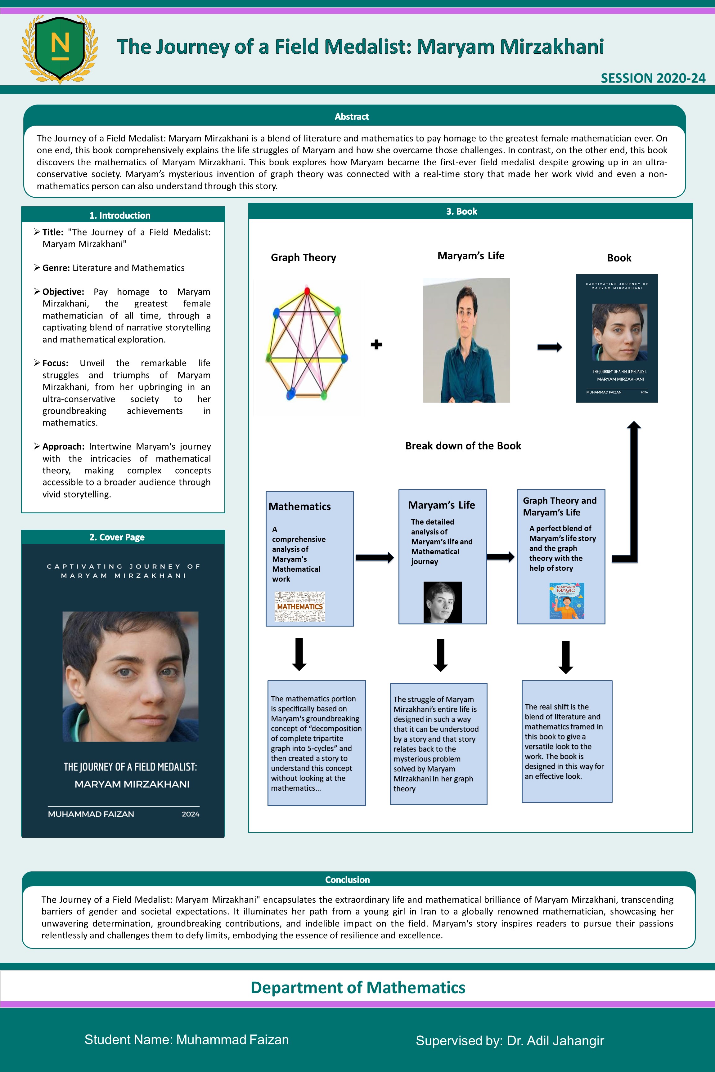 The Journey of a Field Medalist:Maryam Mirzakhani